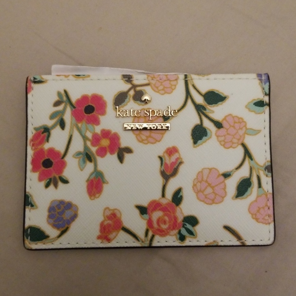 Kate Spade Floral Card Case